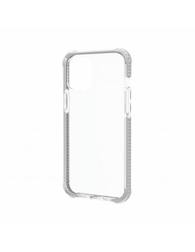 Coque antichoc iPhone 12 Pro Max Transparent Hybride - Blanc