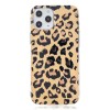 Coque silicone iPhone 12 Pro Max Fantaisie Leopard - Or