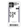 Coque silicone iPhone 12 mini Billet d'embarquement pour Tokyo Nana