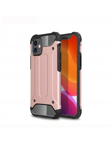 Coque antichoc iPhone 12 Mini hybride Armor Guard - Rose