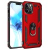 Coque antichoc iPhone 12 Pro Max Hybride Armor avec anneau - Rouge