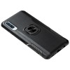 Coque de protection antichoc Galaxy A50 A50s A30s avec anneau intégré - Noir