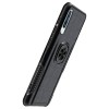Coque de protection antichoc Galaxy A50 A50s A30s avec anneau intégré - Noir
