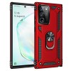 Coque antichoc Galaxy Note 20 Ultra Hybrid Armor avec anneau - Rouge
