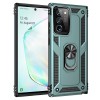 Coque antichoc Galaxy Note 20 Ultra Hybrid Armor avec anneau - Vert