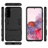 Coque antichoc Galaxy S21 Hybride avec support - Noir