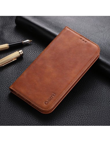 Etui de protection iPhone 11 Pro Max Style Vintage Simili cuir - Marron