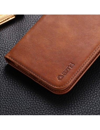 Etui de protection iPhone 11 Pro Max Style Vintage Simili cuir - Marron