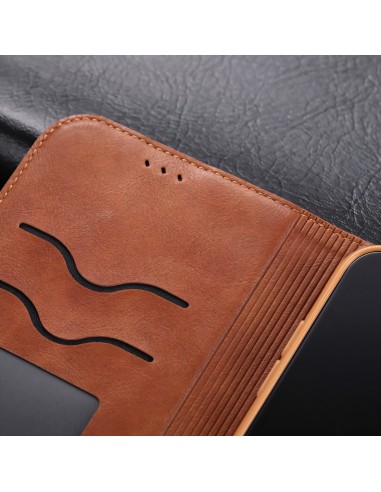 Etui de protection iPhone 11 Pro Max Style Vintage Simili cuir - Marron