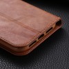 Etui de protection iPhone 11 Pro Max Style Vintage Simili cuir - Marron