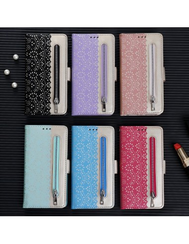 Etui portefeuille iPhone 12 Pro Max avec rangements intégrés - Noir