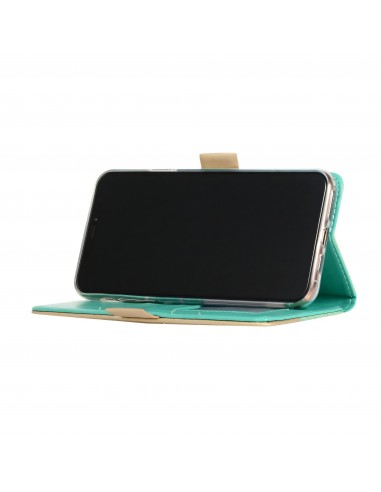 Etui portefeuille iPhone 12 Pro Max avec rangements intégrés - Vert