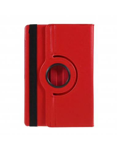Protection intégrale Galaxy Tab S5e avec orientation 360° - Rouge