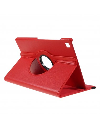 Protection intégrale Galaxy Tab S5e avec orientation 360° - Rouge