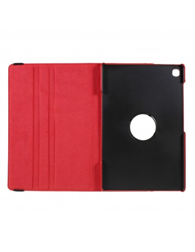 Protection intégrale Galaxy Tab S5e avec orientation 360° - Rouge