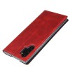 Etui portefeuille Galaxy Note 10 Plus Simili cuir - Rouge