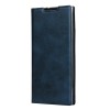 Etui portefeuille Galaxy Note 10 Plus Simili cuir - Bleu foncé