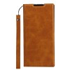 Etui portefeuille Galaxy Note 10 Plus Simili cuir - Marron
