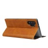 Etui portefeuille Galaxy Note 10 Plus Simili cuir - Marron
