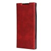 Etui portefeuille Galaxy Note 10 Simili cuir - Rouge