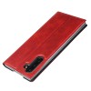 Etui portefeuille Galaxy Note 10 Simili cuir - Rouge
