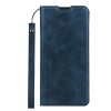 Etui portefeuille Galaxy S10 Simili cuir - Bleu foncé