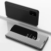 Etui Galaxy A71 avec fenêtre mirroir Design - Noir