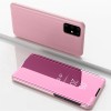 Etui Galaxy S20 Plus avec fenêtre mirroir Design - Rose