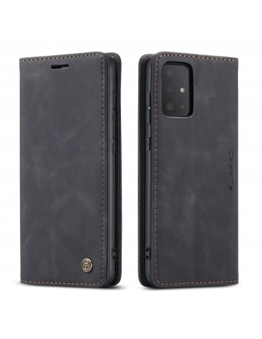 Etui portefeuille Galaxy S20 Simili cuir avec rangement carte CASEME - Noir