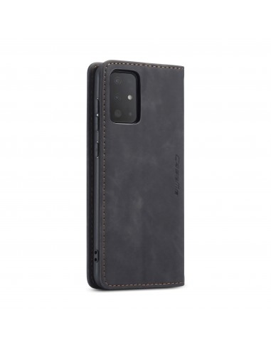 Etui portefeuille Galaxy S20 Simili cuir avec rangement carte CASEME - Noir