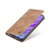Etui portefeuille Galaxy S20 Simili cuir avec rangement carte CASEME - Marron