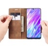 Etui portefeuille Galaxy S20 Simili cuir avec rangement carte CASEME - Marron