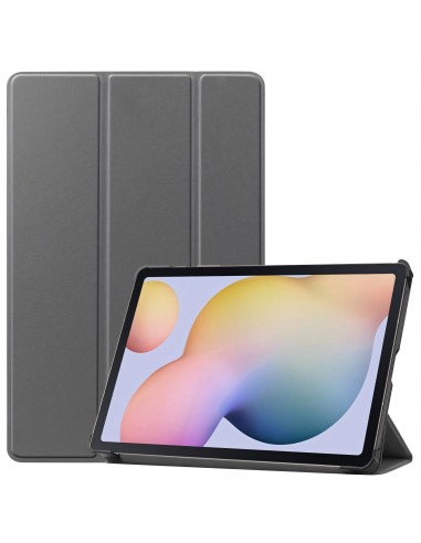Housse de protection Galaxy Tab S7 avec support pliable style Smart Case - Gris