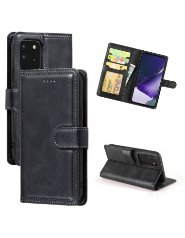 Housse de protection Galaxy Note 20 Ultra avec rangement cartes - Noir