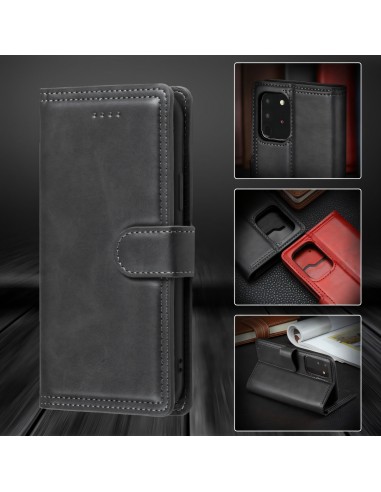 Housse de protection Galaxy Note 20 Ultra avec rangement cartes - Noir