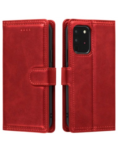 Housse de protection Galaxy Note 20 Ultra avec rangement cartes - Rouge