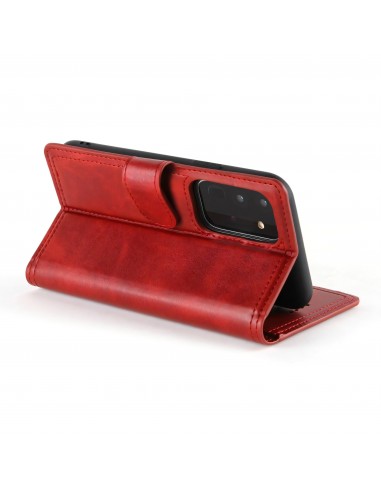 Housse de protection Galaxy Note 20 Ultra avec rangement cartes - Rouge