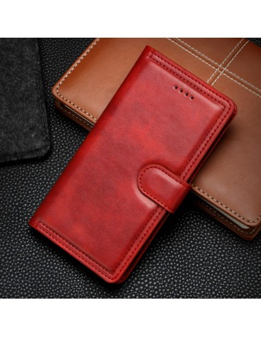 Housse de protection Galaxy Note 20 Ultra avec rangement cartes - Rouge