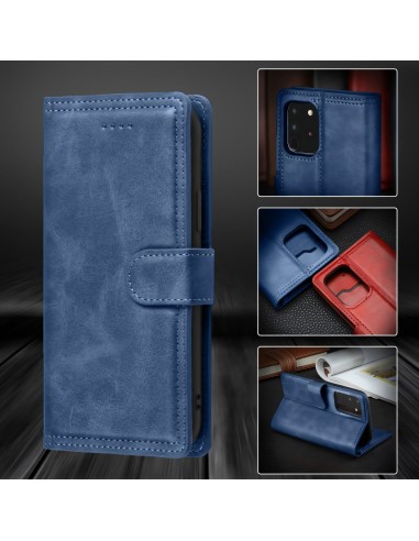 Housse de protection Galaxy Note 20 Ultra avec rangement cartes - Bleu foncé