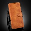 Etui portefeuille Galaxy S21 Ultra Style Retro avec rangements cartes - Marron