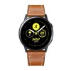 Bracelet Galaxy Watch Active 1 et active 2 40mm 44 mm Style cuir - Marron