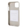 Coque silicone iPhone 11 Mercury - Gris