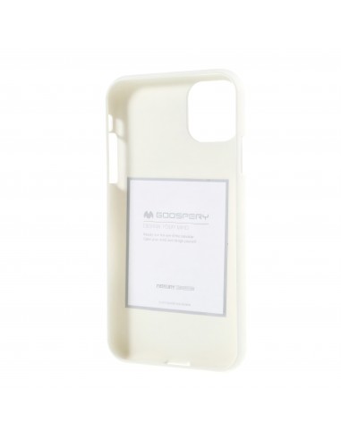 Coque silicone iPhone 11 Mercury - Blanc