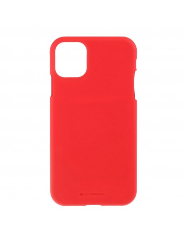 Coque silicone iPhone 11 Mercury - Rouge
