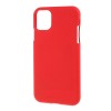 Coque silicone iPhone 11 Mercury - Rouge