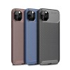 Coque iPhone 11 Pro Max Style fibre de carbone - Noir
