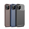 Coque iPhone 11 Pro Style fibre de carbone - Noir