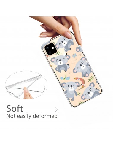 Coque silicone iPhone 11 Fantaisie Koala