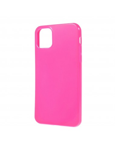 Coque silicone iPhone 11 Pro Max Classique - Fushia