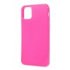 Coque silicone iPhone 11 Pro Max Classique - Fushia